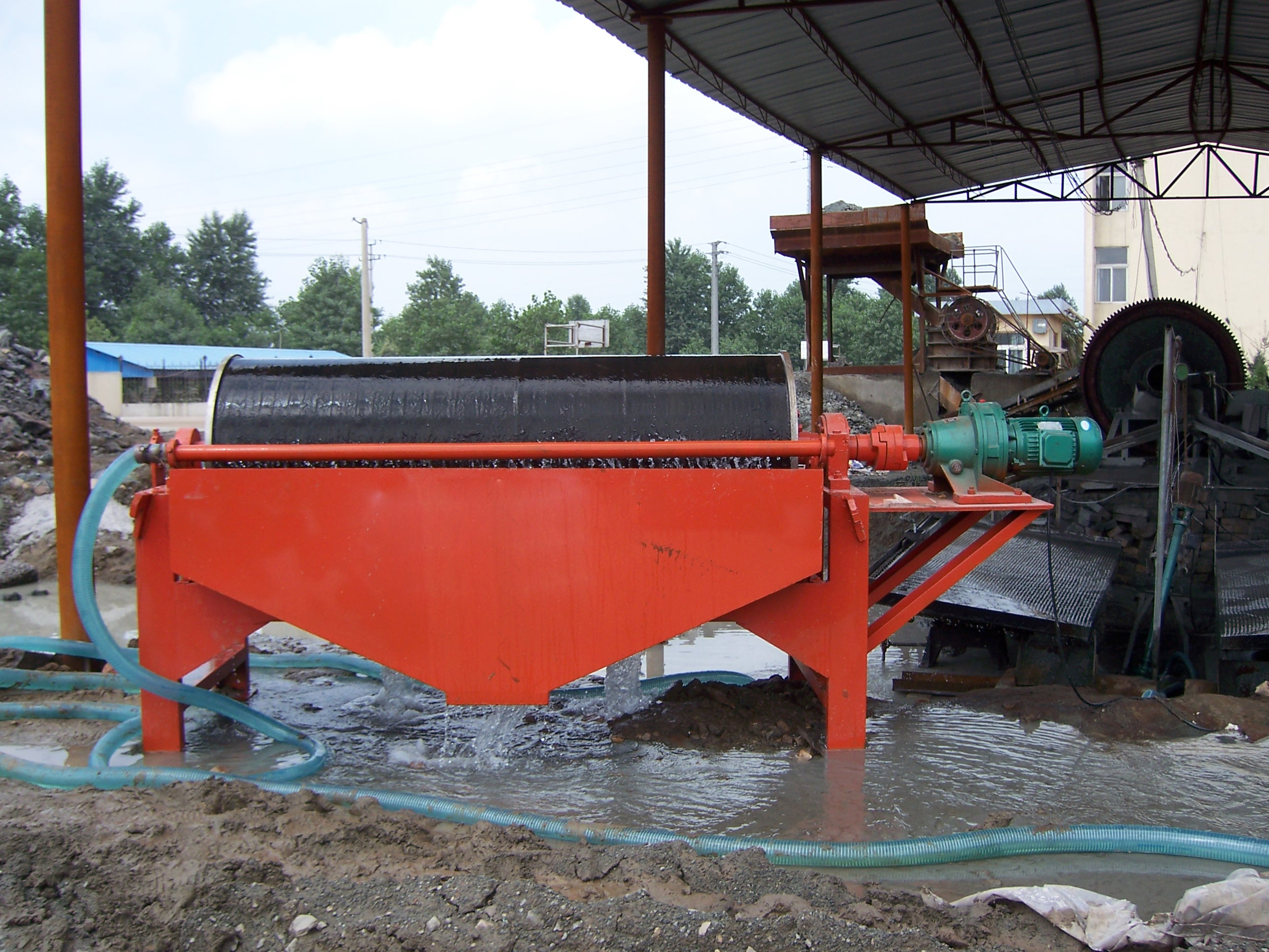 永磁濕式磁選機 永磁濕式磁選機